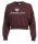 Abercrombie & Fitch Crop Pullover - Weinrot
