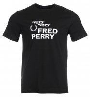 Fred Perry T-Shirt - M2667 - Schwarz
