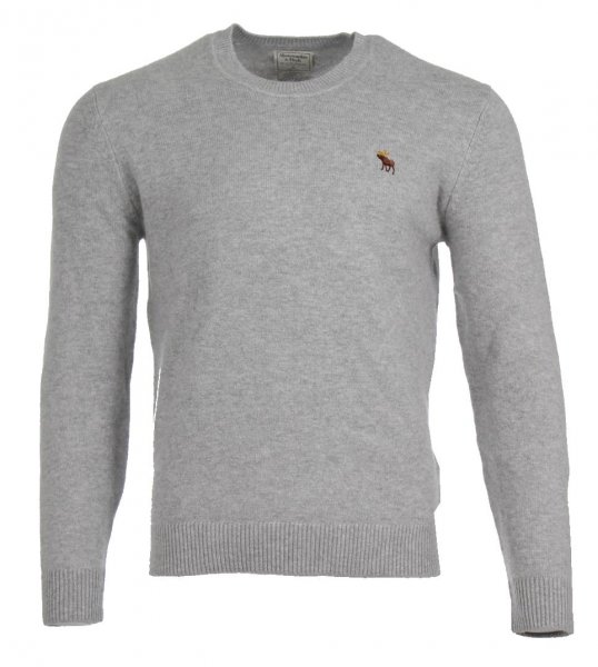 Abercrombie &amp; Fitch Rundhals Pullover - Grau