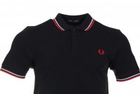 Fred Perry Polo - M3600 - Schwarz L