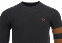 Fred Perry Rundhals Pullover - K2566 - Grau