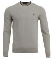 Fred Perry Rundhals Pullover - K9601 - Light Oyester XL