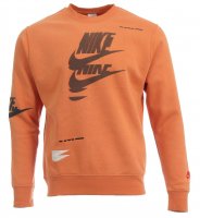 Nike Herren Sweat-Pullover - Orange
