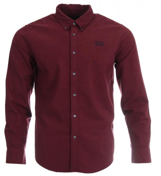 Abercrombie & Fitch Oxford Hemd - Bordeaux