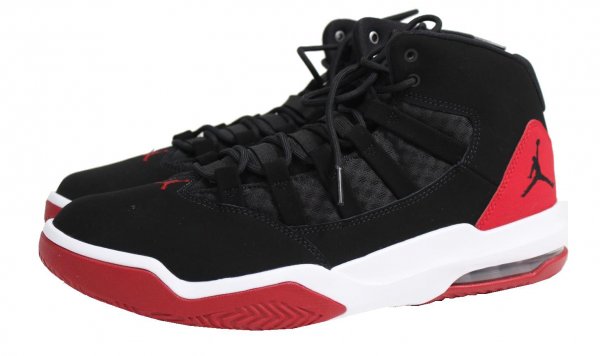 Nike Jordan Max Aura - Black/Black-Gym Red