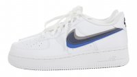 Nike Air Force 1 - White/Black-Hyper Royal 39