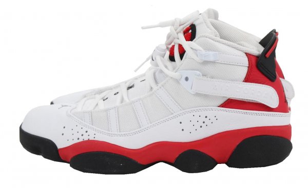 Nike Jordan 6 Rings - White/Black-University Red