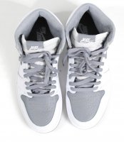 Nike Jordan 1 Retro High OG - Grau / Weiß