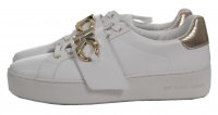 Michael Kors Sneakers - Poppy Facet Sneaker - Optic White 40