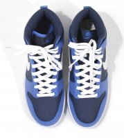Nike Dunk High Retro - Medium-Blue/White