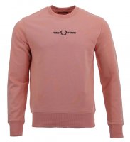 Fred Perry Rundhals Sweater - M2644 - Pink