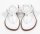 Michael Kors Damen Sandale - Aubrey Cut Out Thong - Optic White
