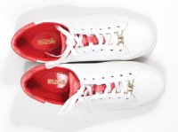Michael Kors Damen Sneakers - Poppy Lace Up - Weiß/Sangria