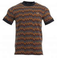 Fred Perry T-Shirt - M4652 - Braun XL
